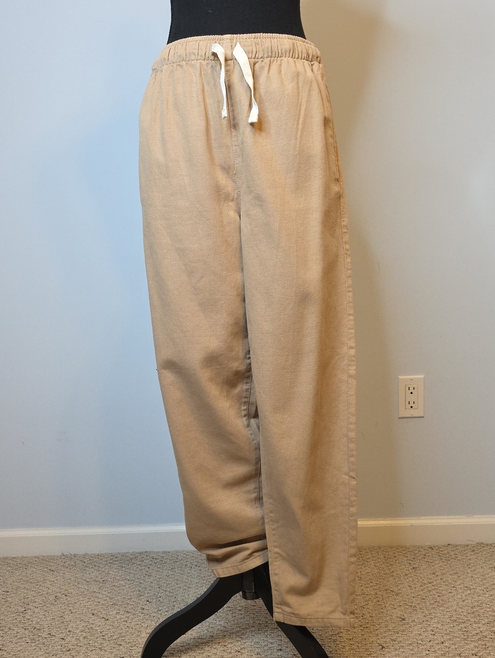 Cotton On Men's Beige Drawstring Joggers